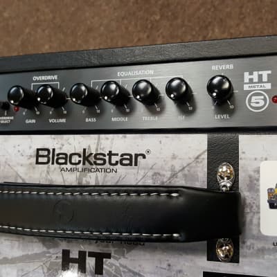 Blackstar Metal Series 1x12 5w Valve Amp Combo with Reverb, includes footswitch, model HT5MR image 5