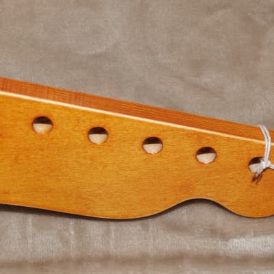 Allparts TMVF-C Lic. Fender Maple Telecaster Neck Tinted Aged Poly C Profile 10" Radius, 21 Frets #2 image 17