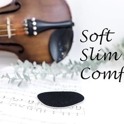 Foam Violin Chin Rest Pad with Adhesive Backing for Full Size 4/4 Also Fits 3/4 Chinrest image 2