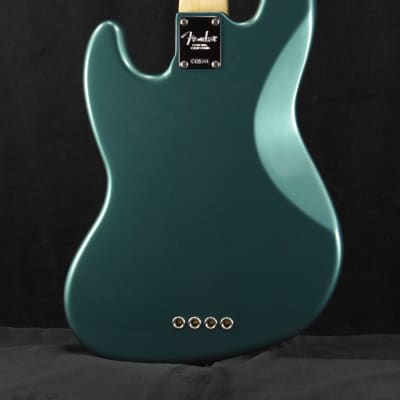 Fender Adam Clayton Jazz Bass Sherwood Green Metallic Rosewood Fingerboard image 8