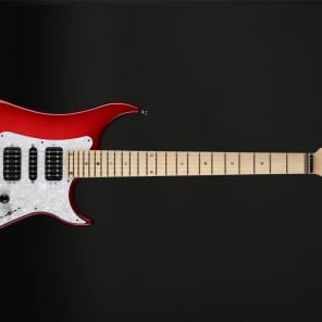 Vigier Excalibur Supra in Clear Red, Maple Neck with Hard Case #170044 image 5