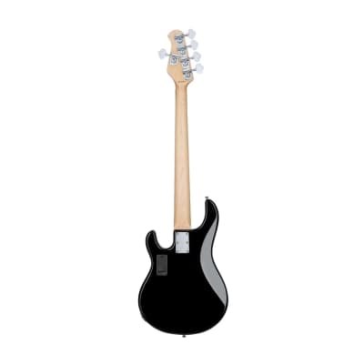 Sterling Ray34-BK Bass with Rosewood Fretboard Black Bass Guitar image 3