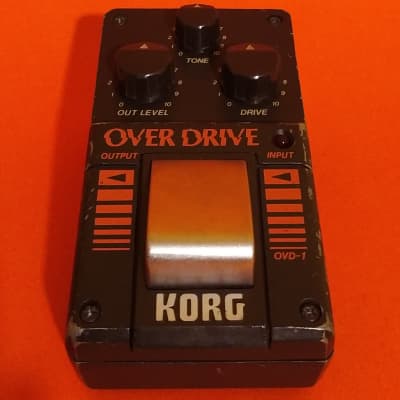 Korg OVD-1 OverDrive made in Japan w/box - JRC4558DV opamp image 3