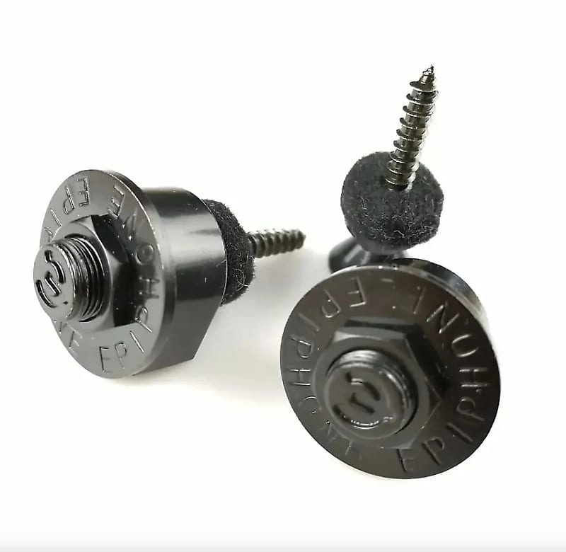2 Piece Epiphone Guitar and Bass Strap Lock Buttons Reverb Canada
