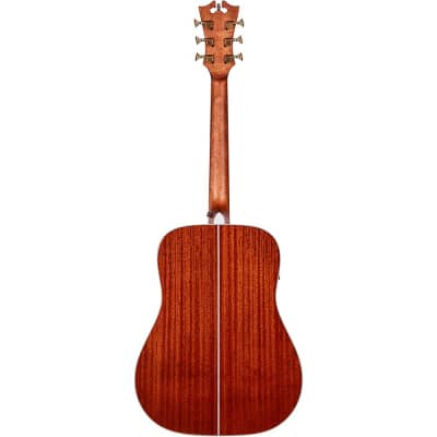 D'Angelico Premier Series Lexington Dreadnought Acoustic-Electric Guitar Vintage Natural image 4