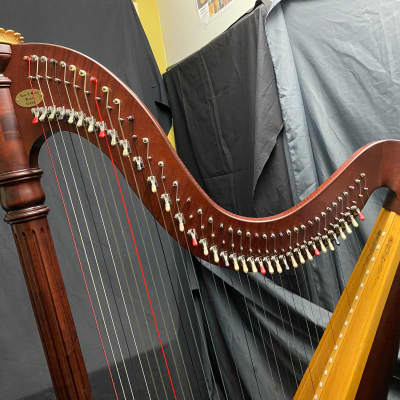 Lyon & Healy Prelude Mahogany 38-String Harp - Local Pickup Takoma Park, MD image 3
