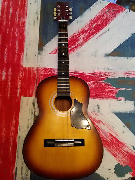 Trump TS27 Acoustic guitar 70's Golden Sunburst image 1