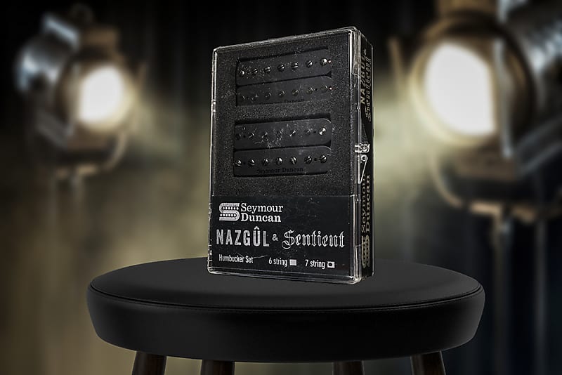 Seymour Duncan Nazgul / Sentient 7 String Pickup Set Black 11108-96-B7 image 1