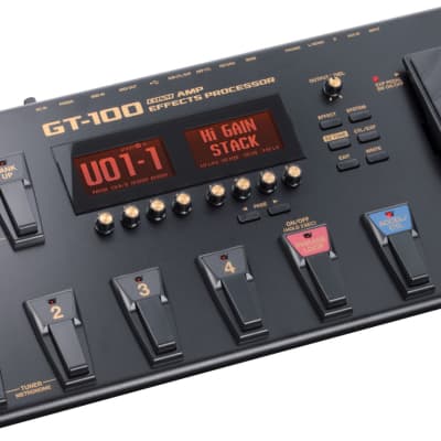 Boss GT-100 Amp Effects Processor