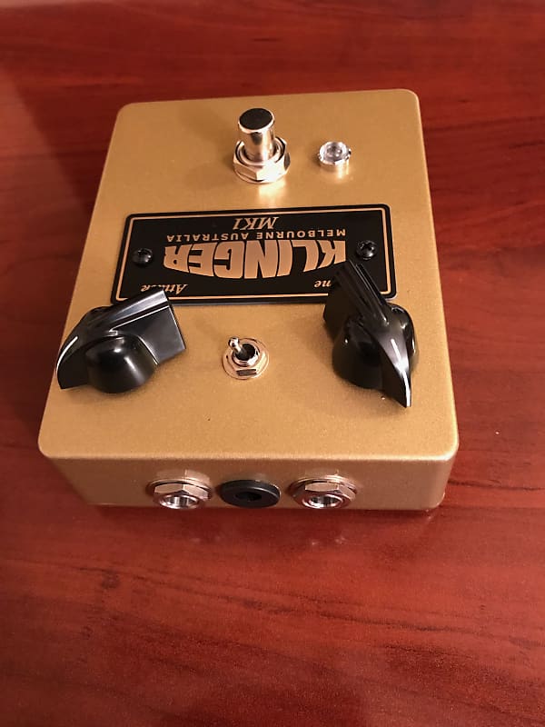 Klinger Custom Pedals MK1 Tone Bender 2019 Gold