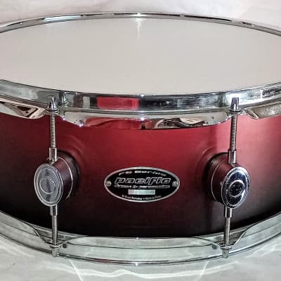 PACIFIC (PDP) FS (BIRCH) SERIES 2000'S - BLACK CHERRY SATIN FADE - FREE SHIPPING CUSA! image 1