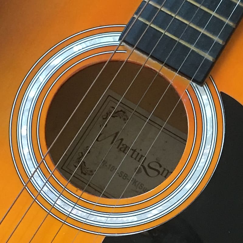 OM Style 'Martin Smith' W-101-SB-PK (Sunburst) Faded Tobacco