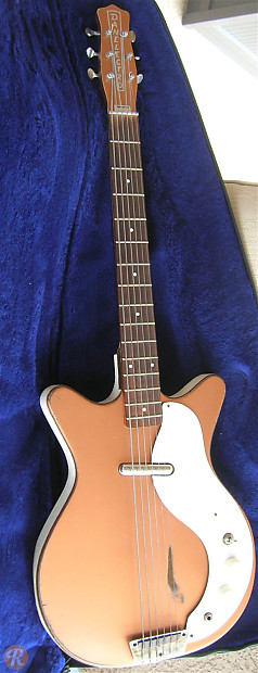 Danelectro Shorthorn 6-String Bass 3612 Copper image 2