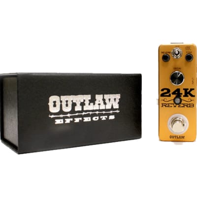 Outlaw Effects 24k 3-Mode Reverb Pedal image 3