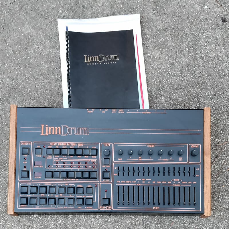 Linn drum clearance reverb