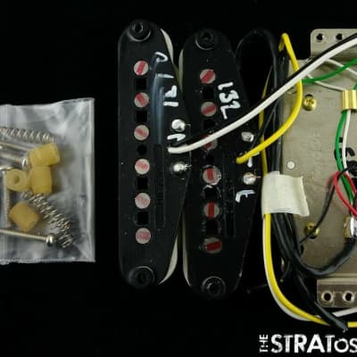 Fender Player HSS Stratocaster Strat Alnico 5 PICKUP SET Strat Electronics image 2