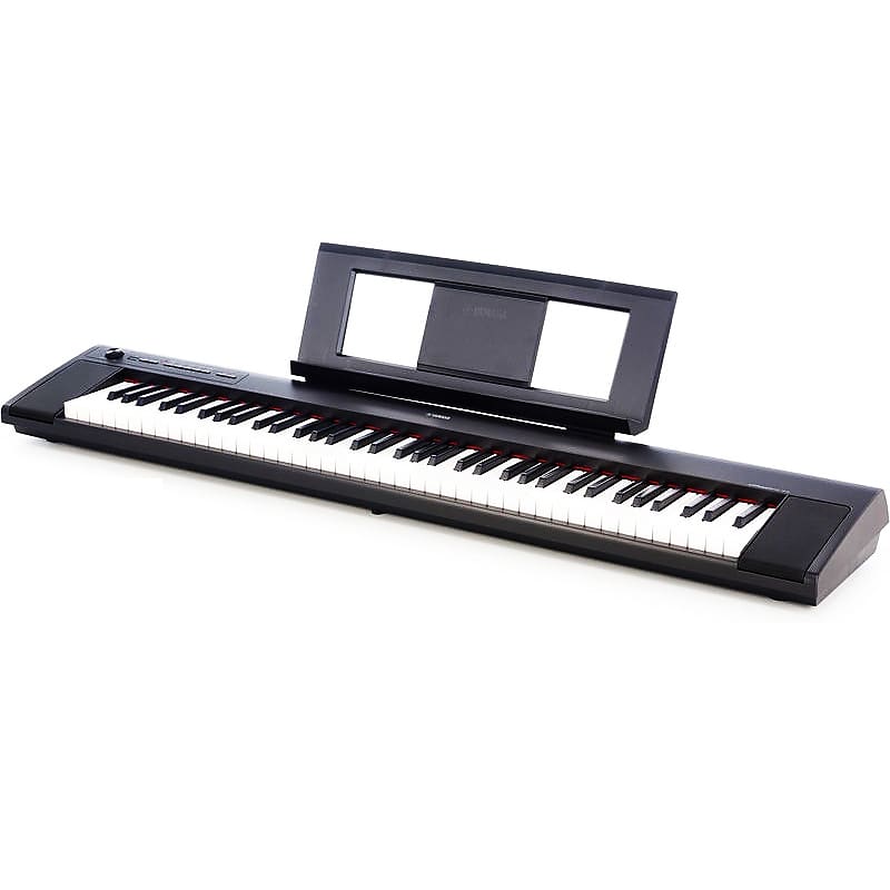 Yamaha Piaggero NP32 76-Key Portable Digital Piano - Black image 1