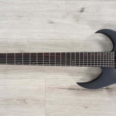 Mint Schecter 875 Keith Merrow KM-7 MK-III Legacy 7-String Guitar, Transparent Black Burst image 6