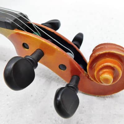 A.R. Seidel Sized 4/4 violin, Germany, 1988,  Stradivarius Copy, with Case & Bow imagen 15