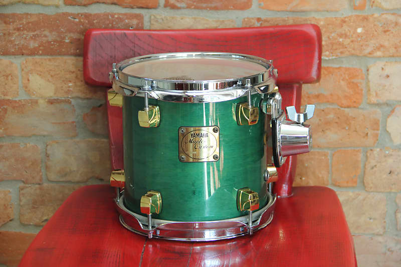 Yamaha Maple Custom 8x8 rack tom Turquoise | Reverb