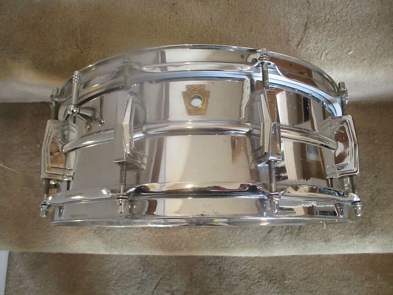 Ludwig Vintage Supraphonic Snare Drum, Keystone Badge 1960s, Reverb