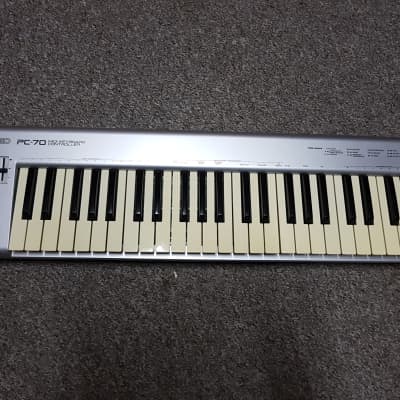 Roland Roland ED PC-70 MIDI Keyboard Controller - 49 Keys silver