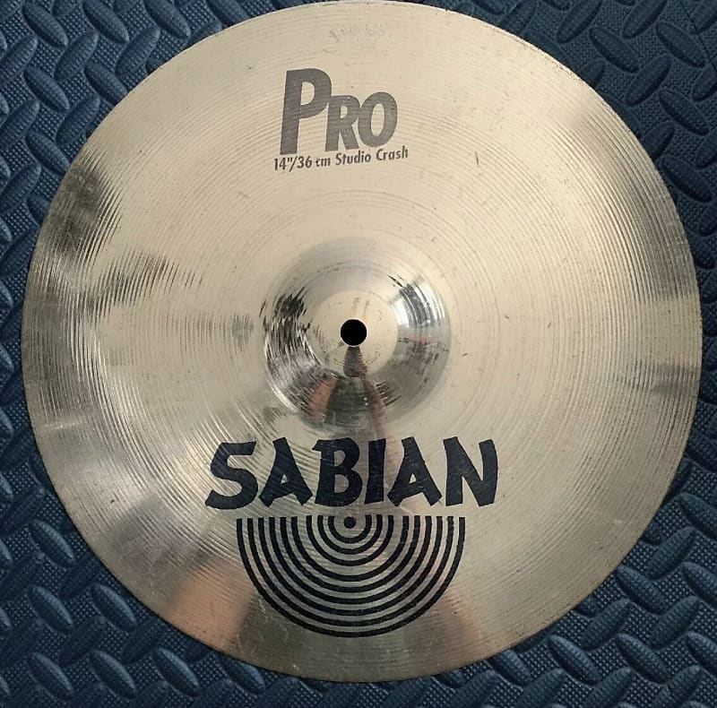 Sabian 14" Pro Studio Crash Cymbal 1996 - 2004 image 1
