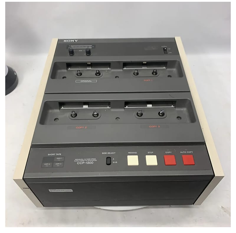 SONY CCP1300 16x high speed cassette tape duplicator Reverb