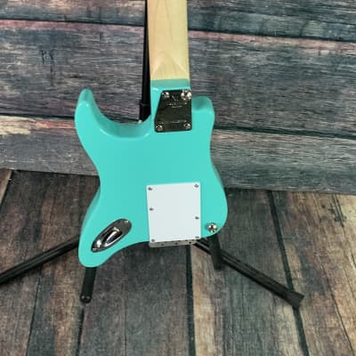 Used Traveler TCD-SFG Travelcaster Deluxe with Gig Bag- Surf Green image 6