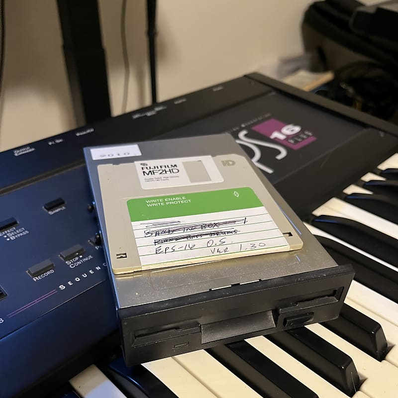 Ensoniq Floppy Drive & OS disk (Sony MPF11WM3) Reverb