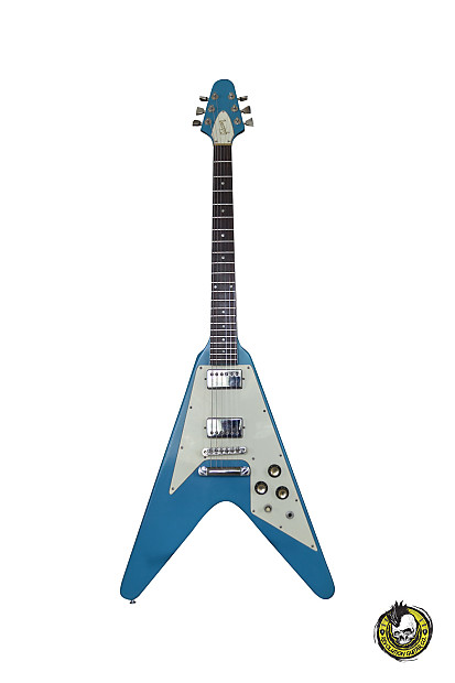 Gibson flying v blue deals