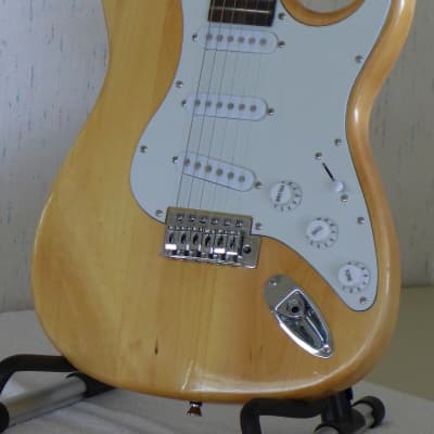Natural Maple Wood Electric Guitar (a real beauty, see video) image 7