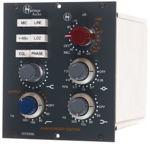 Heritage Audio 1073/500 Anniversary Edition Mic Pre / EQ 500 Series Module