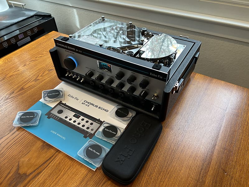 Echo Fix EFX3 Tolex Enclosure Chorus Echo w/Erase Head Mod + Reverb