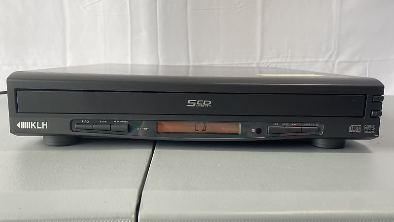 KLH DA1702 CD Changer 5 Compact Disc Player HiFi Stereo Vintage Home Audio  			