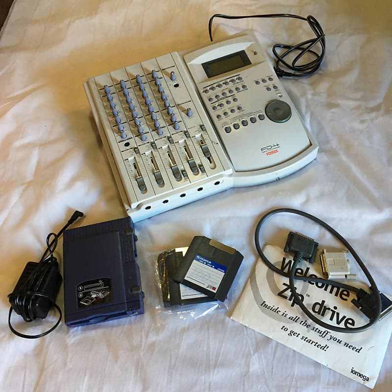 Fostex FD4 MultiTrack Mixer Recorder Complete! Zip drive Reverb