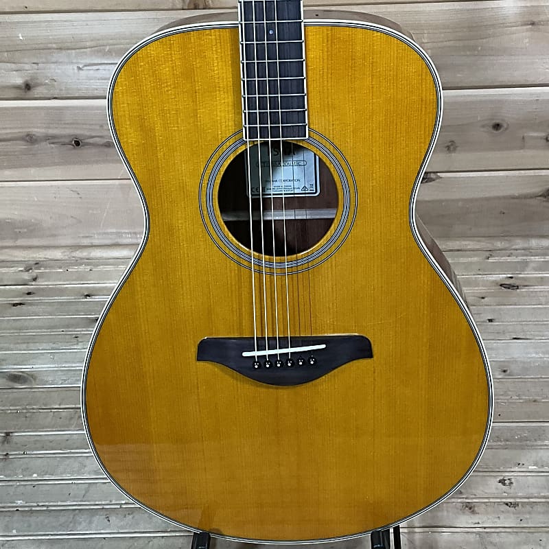 Yamaha FGC-TA Vintage Tint Trans Acoustic Guitar