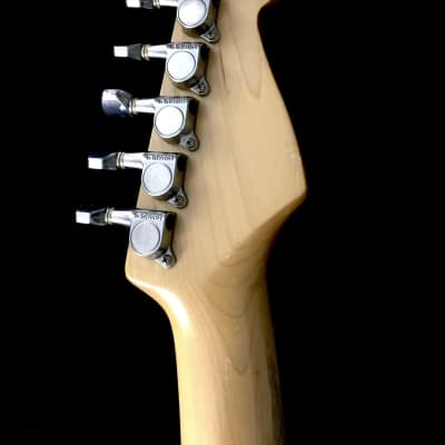 LEFTY! Vintage Fender MIJ ST62L Strat 1988 Black Relic Rosewood Solid Body Guitar +HSC image 10