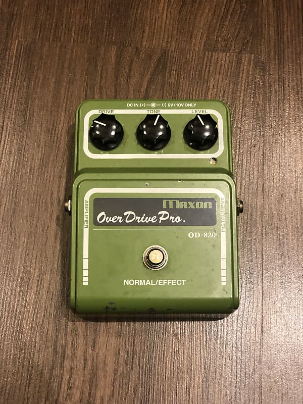 Maxon OD-820 Overdrive Pro Overdrive Pedal - Wide & Open - Made In Japan