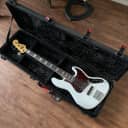 *Make Offer* Fender American Ultra Jazz Bass with Rosewood Fretboard 2019 Arctic Pearl w/ Gator Case