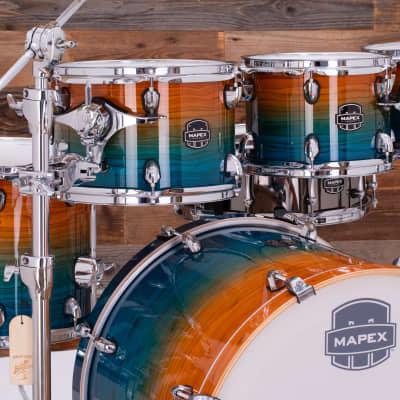 MAPEX ARMORY LIMITED EDITION 7 PIECE DRUM KIT, OCEAN SUNSET, EXCLUSIVE image 3