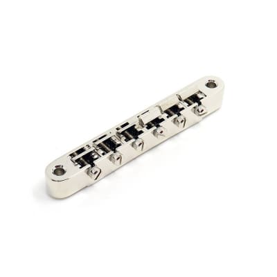 Faber Nickel Brass saddles Bridge ABRH, Gibson style (ABR-1) for sale