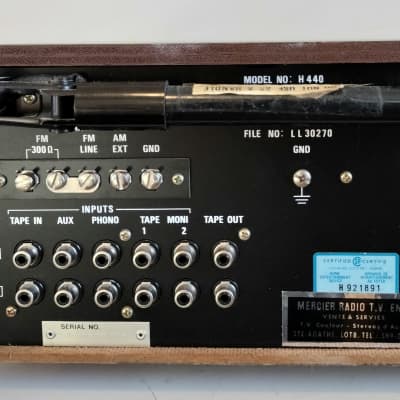 Lloyd's H440 Stereo Receiver 40 watts 1976 Made in Japan image 9