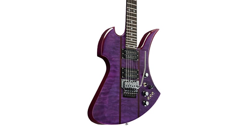 BC Rich Legacy Series Mockingbird ST Electric Guitar with Floyd Rose in  Transparent Purple - Andertons Music Co.