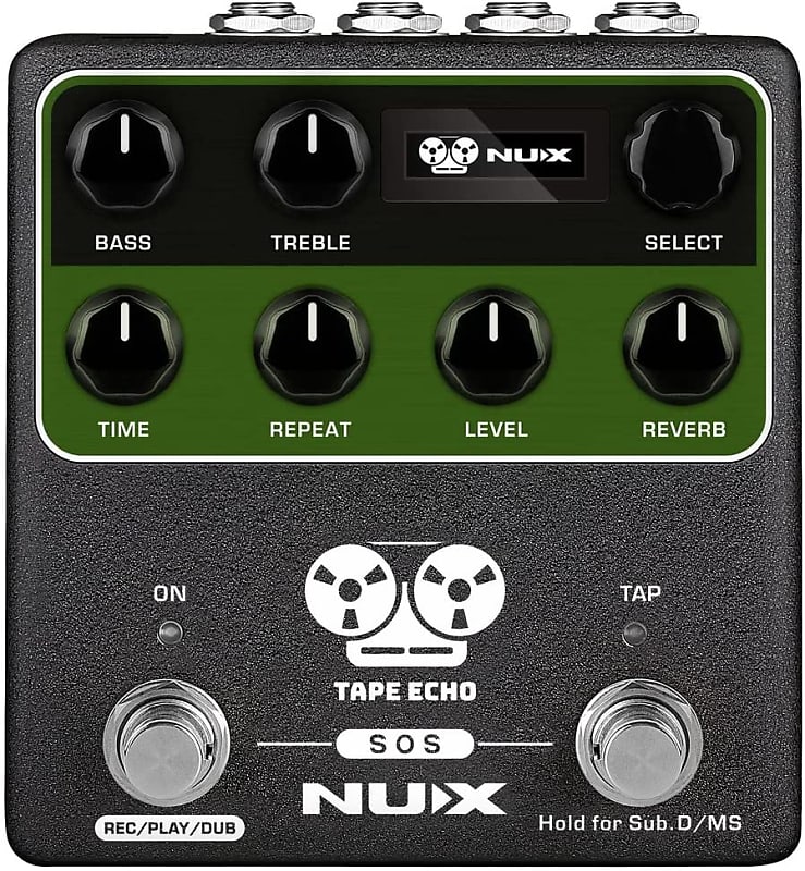 NUX NDD-7 TAPE ECHO Delay Effects Pedal image 1