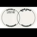 Aquarian STKP2 Clear SUPER THIN DOUBLE KICK PAD FOR DOUBLE BASS DRUM DOUBLE BASS BEATER PAD