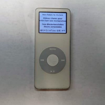 Apple - apple A1137 ipod nano 第1世代 初代 Apple iPod Nano 1st Generation 1gb Black Model A1137 for