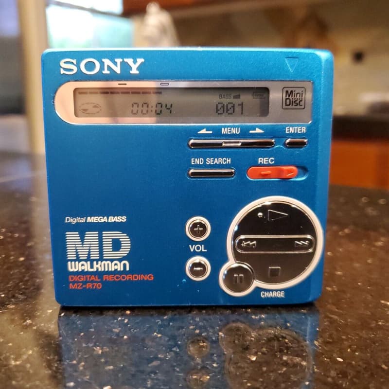 Sony MZ-DH10P Hi-MD Minidisc w/ working Camera NIB | Reverb