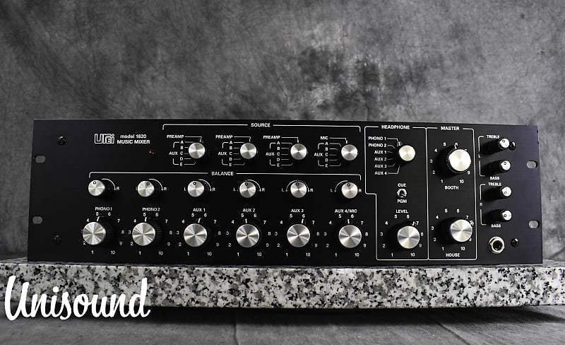 Urei 1620 Rotary Knob DJ Mixer in Excellent Condition. | Reverb