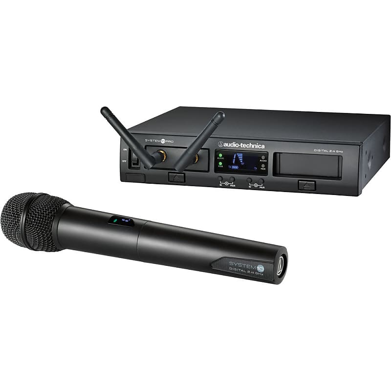 Audio-Technica ATW-1302 System 10 Pro Digital Wireless Handheld System 2010s - Black image 1